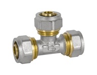 PEX SKRĘCANY TRÓJNIK 20x16x20 ALUPEX TROJAK SKRĘCANE RÓWNOPRZELOTOWY