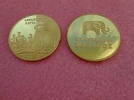 Złota Polska _Orientarium Zoo ŁÓDŹ Lemur Katta medal moneta seria V _NOWY