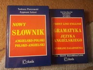 KSIĄŻKA 2x NOWY SŁOWNIK + GRAMATYKA JĘZYKA ANGIELSKIEGO