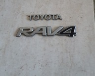 Emblemat Znaczek TOYOTA RAV4 LOGO EMBLEMAT KLAPY