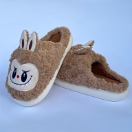 Kapcie Labubu Mocha - rozm. 40-41