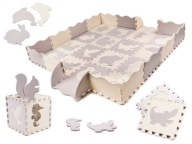 MATA EDUKACYJNA PIANKOWA PUZZLE DLA DZIECI DUŻA KOJEC 36 ELEMENTÓW 150x150