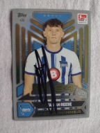 Karta Topps Match Attax autograf Hertha BCS Fabian Reese Match Winner