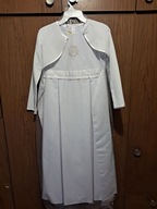 Sukienka do komunii rozmiar 140 + dodatki