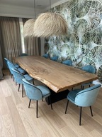 Stół dębowy / do jadalni /340 x 120/ Loft /Monolit