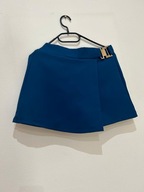 Spódnica podenki eleganckie złota blaszka Turkus S