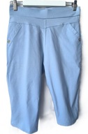 Krótkie spodnie elastyczne,cotton błękitne L/xl