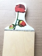 podstawki - deska kuchenna - ozdobny uchwyt - maki -