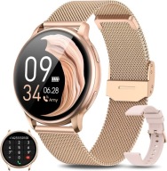 SMARTWATCH DAMSKI ZEGAREK MENU PL PULSOMETR ROZMOWY SMART WATCH + 3 PASKI