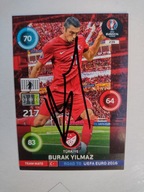 Karta panini autograf Turcja Burak Yilmaz Road Euro 2016