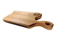 Deska kuchenna 45x20x4 cm - jesion, 100% handmade - do kuchni, na prezent