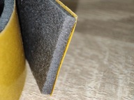 Uszczelka piankowa płaska przylepna 23x3 mm - mocny klej!