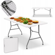 STÓŁ CATERINGOWY OGRODOWY ROZKŁADANY SKŁADANY 180x74 cm STÓŁ TURYSTYCZNY