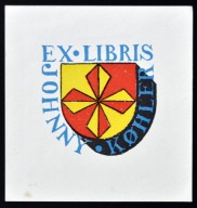 *KP* Przypkowski Tadeusz (15) Ex libris Johnny Kohler, X3/4, 1959