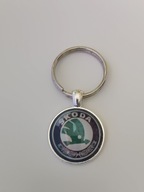 Brelok do kluczy, szkło hartowane, breloczek