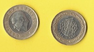 Turcja 1 Lira 2011 r.