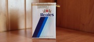 Kolekcjonerskie pudełko po papierosach Reales PRL
