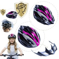 KASK ROWEROWY REGULOWANY Z DASZKIEM LEKKI NA ROWER ROLKI HULAJNOGĘ 54-62 CM