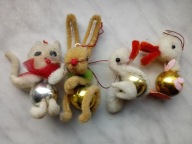 BOMBKA PRL-ZAJACZEK KOTEK KACZUSZKA KURCZACZEK-4sz