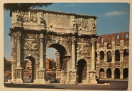 ROMA. Arco di Costantino - RZYM, ITALY - WŁOCHY, CZYSTA