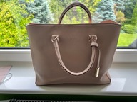 Mohito duża torba aktówka pudrowy róż A4