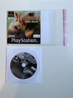 X-BLADEZ INLINE SKATER GRA PS1 PSX JAK NOWA OEM KSIĄŻECZKA I TYLNIA OKŁADKA