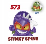 SUPER ZINGS THINGS 8 SASZETKA seria KAZOOM KIDS ***573 STINKY SPINE FIOLET