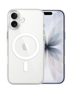 Etui iPhone 17 MagSafe silikonowe przezroczyste