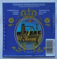 ETYKIETA PIWO PAŁACOWE BROWAR KONSTANCIN