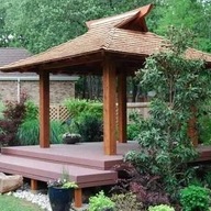 Altana japońska, altana ogrodowa