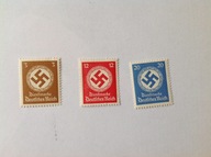 Niemcy 3 znaczki dopłaty z 1934 roku czyste