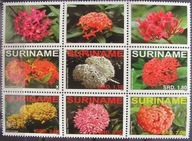 Surinam - Mi 2254/59zf - Kwiaty