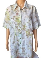 Peter Hahn bluzka koszulowa 55% len,45% bawełna 46 48