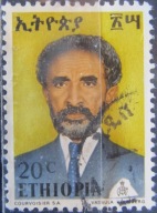 Etiopia stary znaczek (10/3
