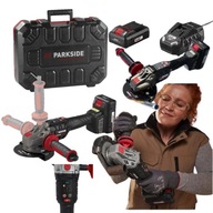 AKUMULATOROWA SZLIFIERKA KĄTOWA 20 V (Z AKUMULATOREM I ŁADOWARKĄ) HIT