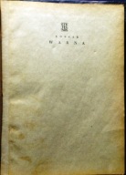 WARNA, Zofia KOSSAK [SW CZYTELNIK, Warszawa 1946]