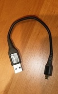 KABEL 20 CM USB-A / MICRO-USB DO ŁADOWANIA I SYNCHRONIZACJI - KRÓTKI