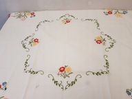 OBRUS SERWETA SERWETKA HAFTOWANY SKANDYNAWSKI