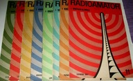 RADIOAMATOR I KRÓTKOFALOWIEC 8 NUMERÓW 1967 ROK