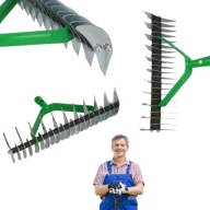 GRABIE AREATOR NARZĘDZIE OGRODOWE NAPOWIETRZNIANIA TRAWNIKA TRAW GLEB