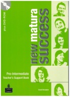 NEW MATURA SUCCESS PRE-INTERMEDIATE TEACHERS SUPPORT BOOK KEMPTON + CD bdb.