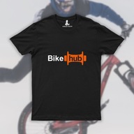 Koszulka T-shirt dla rowerzysty Bike Hub (porn)