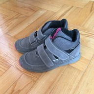 BOTKI ZIMOWE DZIEWCZ SKÓRA 33 BARTEK SZARE OCIEPLANE ZAMSZ