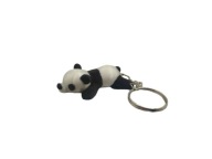 Brelok Panda do Kluczy Plecaka Torebki Czarny Biały Uroczy