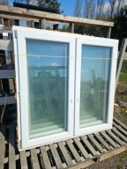 OKNA Plastikowe PCV Dwuskrzydłowe 145x143cm 5 sztuk okno białe