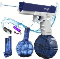 Pistolet na wodę Nobo Kids automatyczny elektryczny niebieski