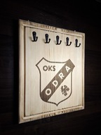 Wieszak uchwyt na klucze z grawerowanym logiem Odra Opole