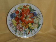 Bradex Kolekcjonerski talerz obraz porcelanowy Hutschenreuther Ursula Band