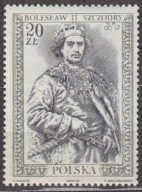 POLSKA - POCZET KRÓLÓW I KSIĄŻĄT - Bolesław Szczodry - 1989 - CZYSTY **