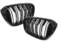 BMW X3 G01 X4 G02 Atrapa Nerki Grill Czarny Połysk 2szt M-Performance
